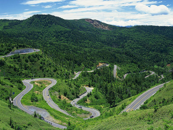 Aizhai Winding Mountain Road Top 10 Most Beautiful Highways in China - Aizhai Winding Mountain Road