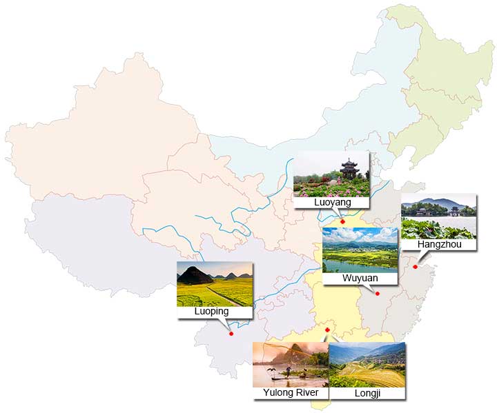China Spring Travel Destinations