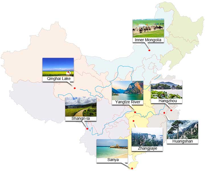 China Summer Tour Destinations