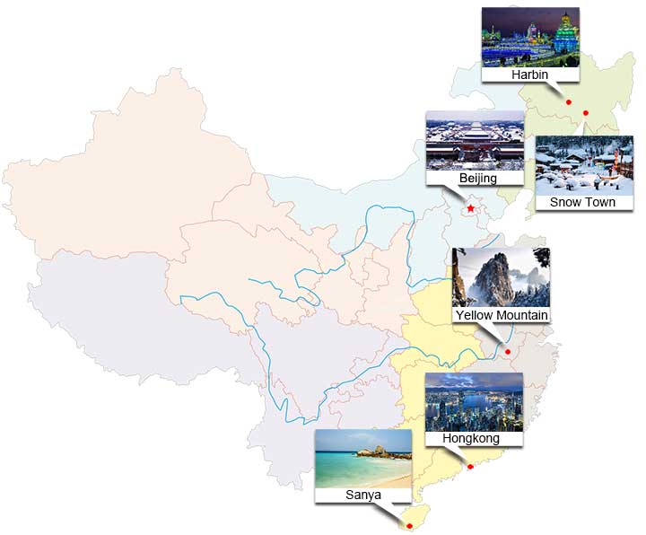 Best places to visit in winter in China