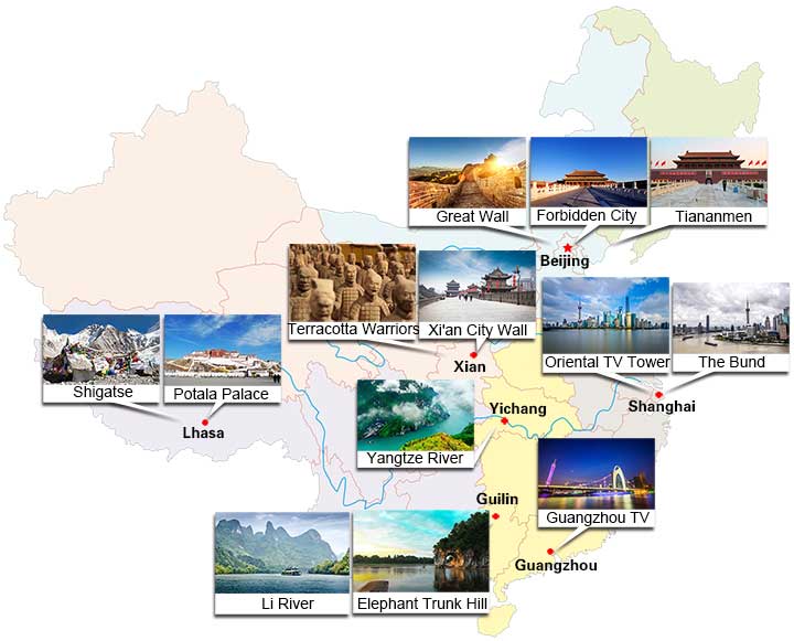 Famous Landmarks in China