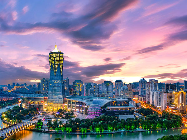 Hangzhou city view