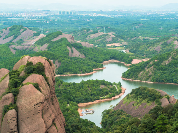 Most Beautiful Danxia Landforms in China - Mount Longhu, Jiangxi