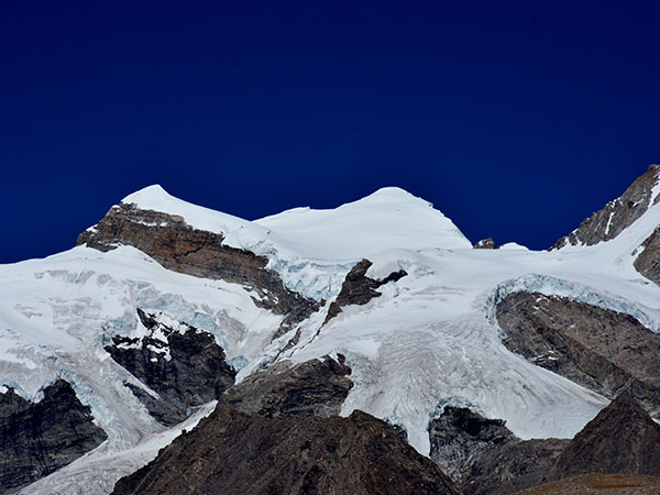 Tranparent Mengke Glacier in Gansu