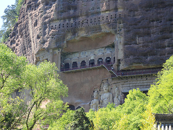 The Most Beautiful Grottoes in China, The Maiji Grottoes The Maiji Grottoes
