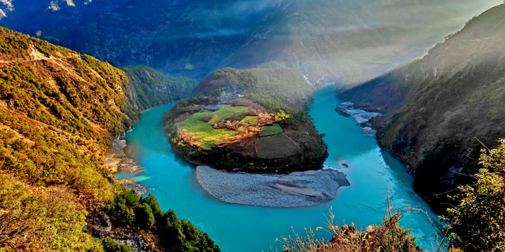 Grand Canyon of Nujiang River