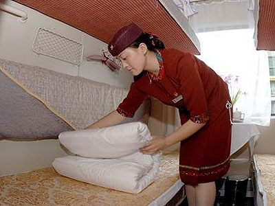Train from Xian to Dunhuang