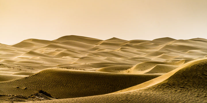 The Largest Desert in China-Taklimakan Desert Taklimakan Desert