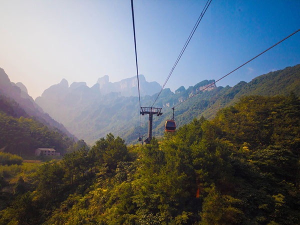 Tianmen Mountain Tianmen Cave