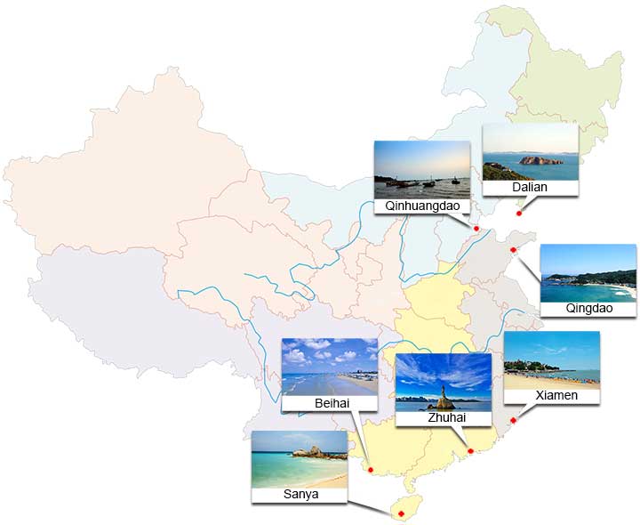Top China Coastal Cities