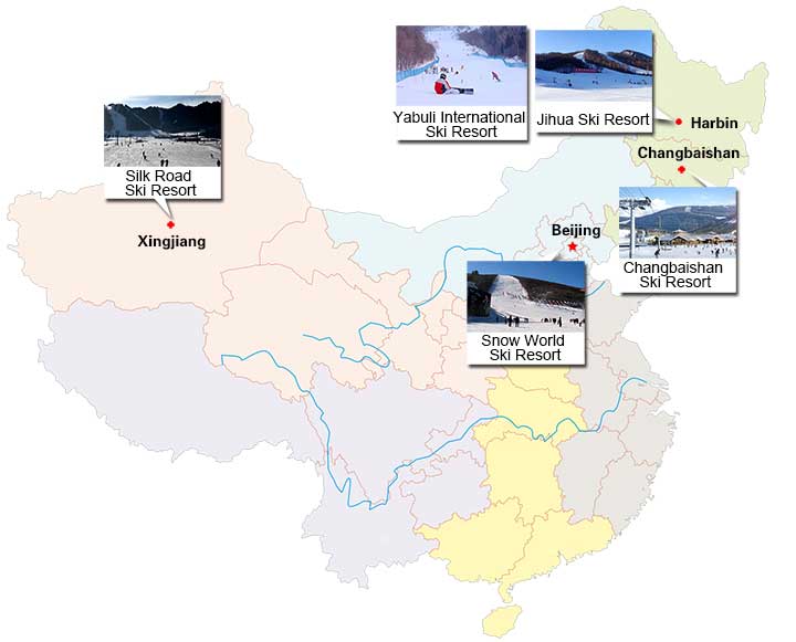Top Ski Resorts in China