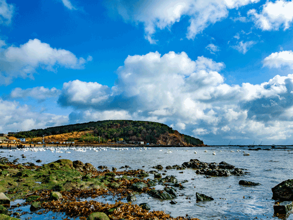 weihai rongcheng beach Chengtoushan